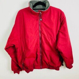 Vintage Patagonia Red Fleece Lined Bomber Jacket